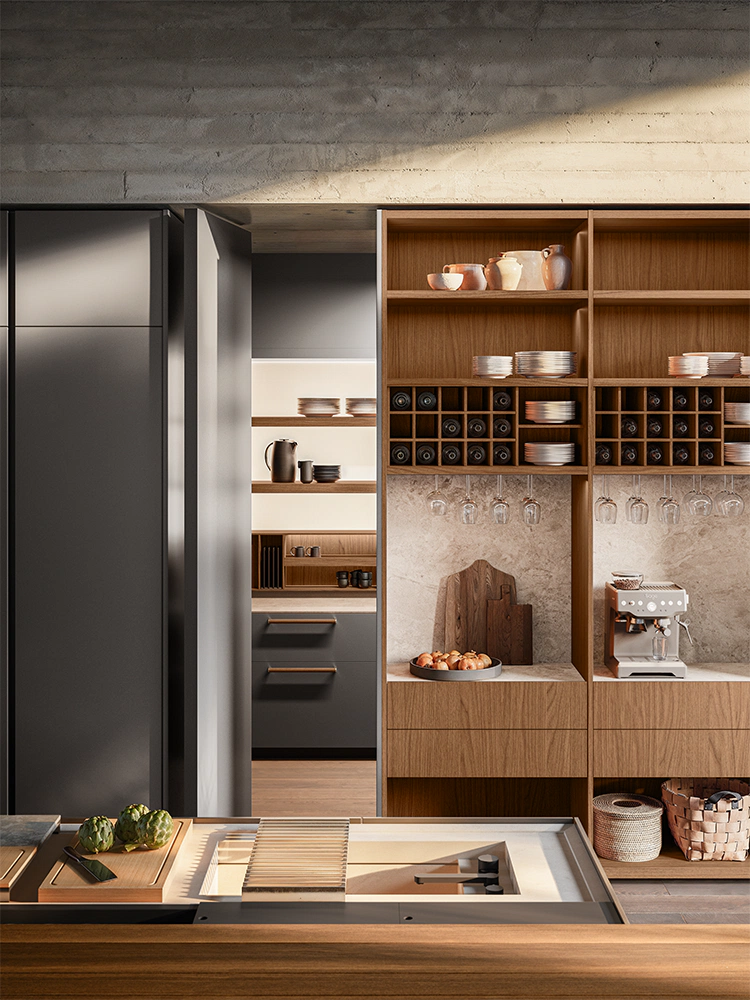 BOFFI CUCINA MODERNA MODULARE DI DESIGN COMBINE EVOLUTION 6