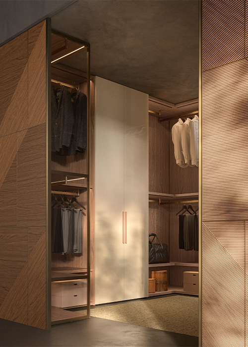 Wardrobe & walk-in closet