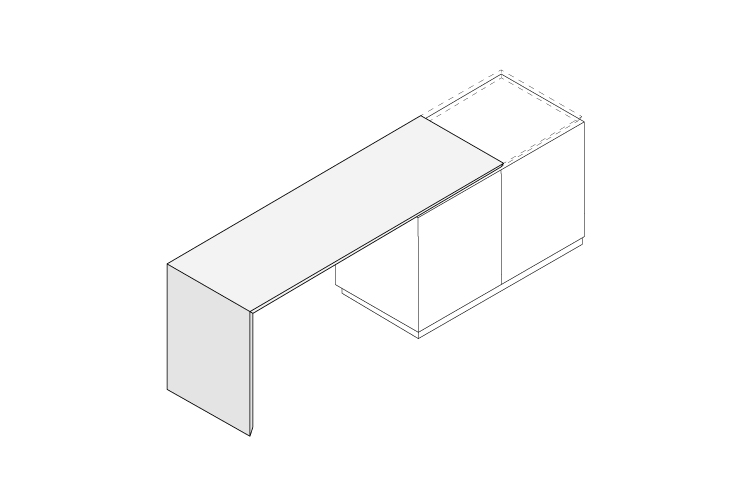 K14 penisola corian 750x500